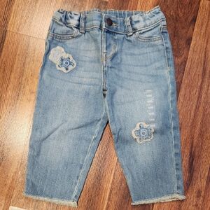 NWOT OshKosh B'gosh Adjustable Waist Blue Denim Jeans Size 18 Months